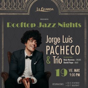 Concierto de Jorge Luis Pacheco & Trío