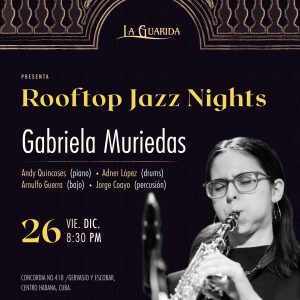 Gabriela Muriedas, Rooftop Jazz Nights